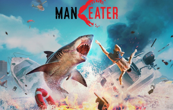 Постер видеоигры Maneater, 2020