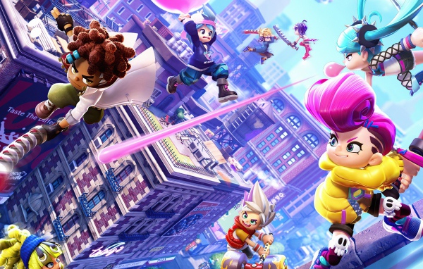 Скриншот компьютерной игры Ninjala, 2020