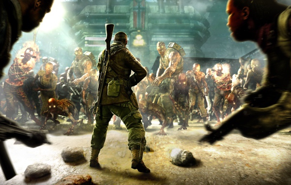 Скриншот компьютерной игры Zombie Army 4: Dead War