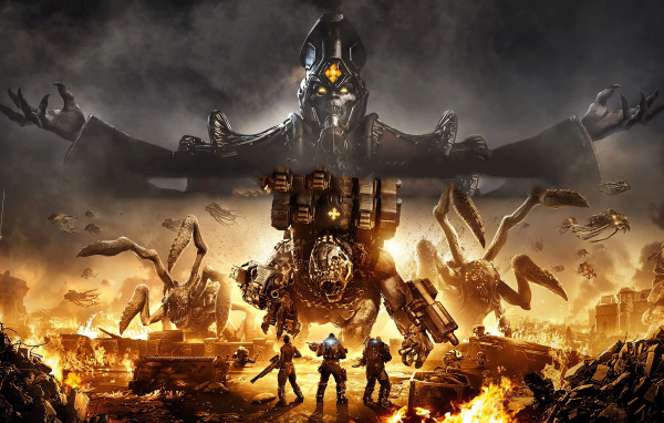 Скриншот компьютерной игры Gears Tactics, 2020