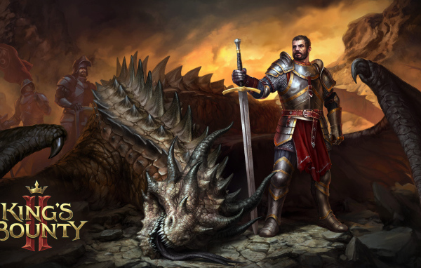 Воин с драконом компьютерная игра King’s Bounty II