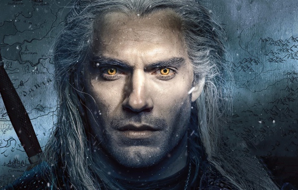 Актер Генри Кавилл в сериале Ведьмак