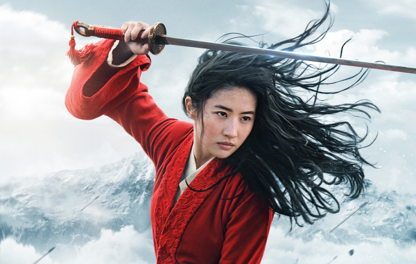 Актриса Лю Ифэй  в новом фильме Мулан, 2020