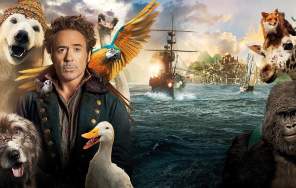 Постер фильма Удивительное путешествие доктора Дулиттла, 2020 года