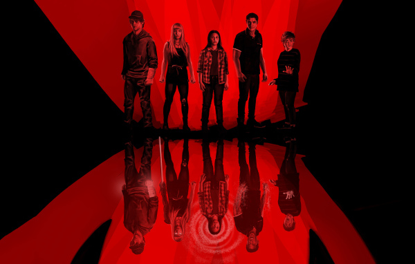 Постер с главными героями фильма Новые мутанты, 2020