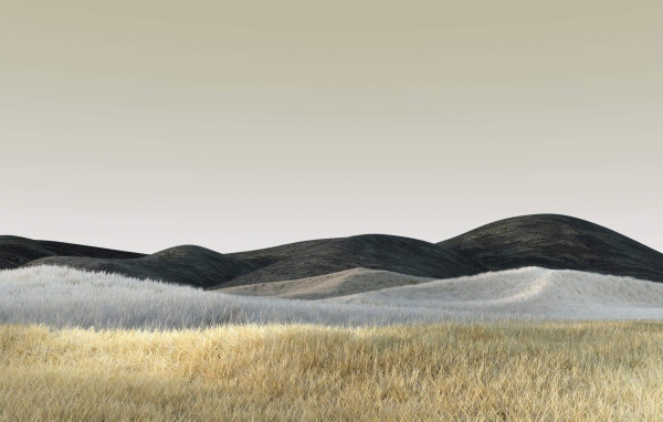 Разноцветные холмы заставка на рабочий стол