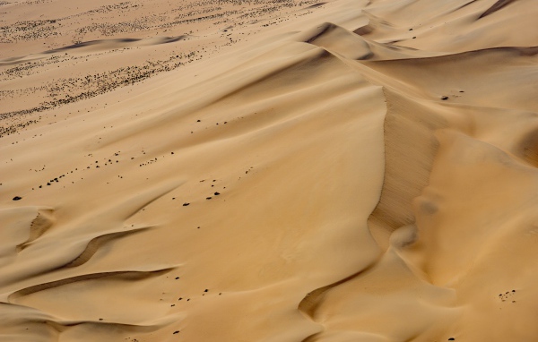 Бескрайняя пустыня Намибии 