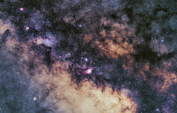 Млечный путь крупным планом