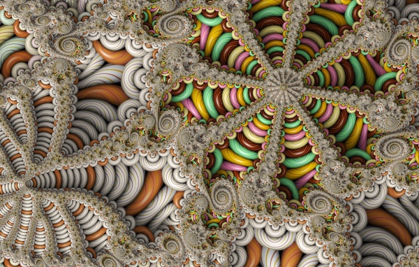 Красивые абстрактные морские узоры