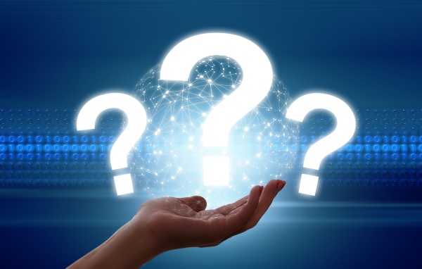 Яркие знаки вопроса на руке