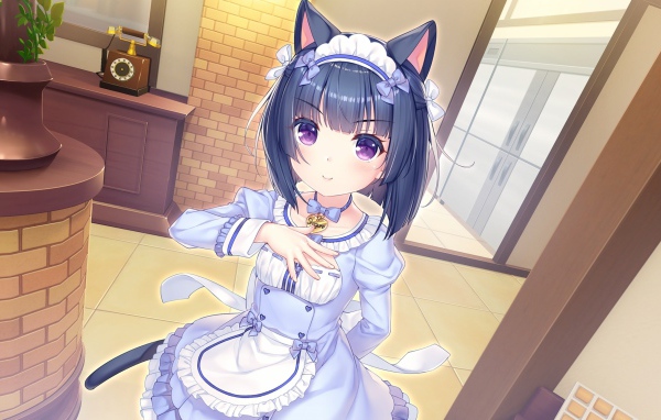 Девушка аниме Minazuki Shigure в форме 