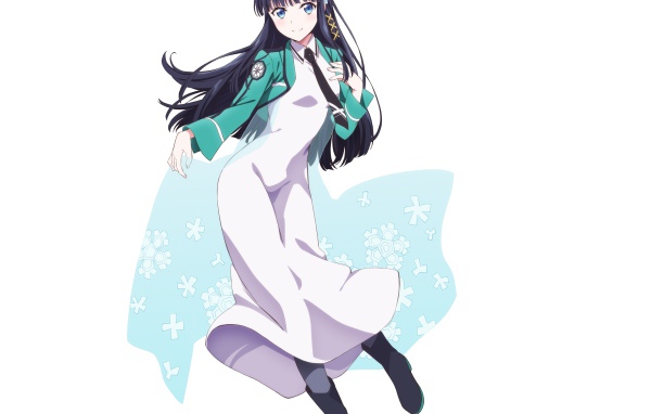Красивая девушка Shiba Miyuki персонаж аниме  The Honor Student at Magic High School