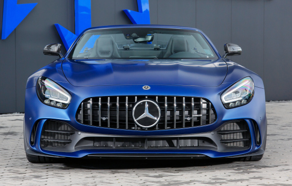 Синий Posaidon RS 830+ Roadster 2021 года вид спереди 