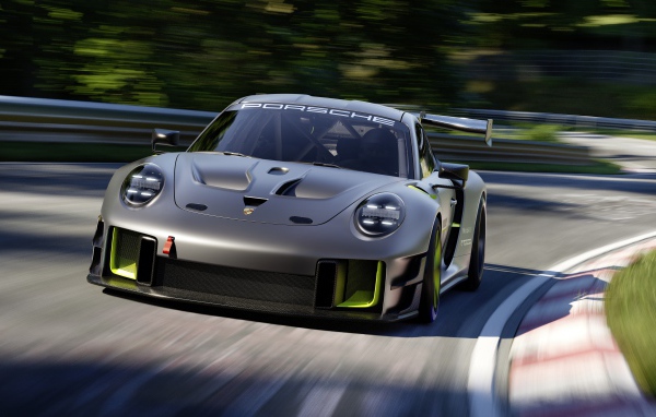 Гоночный автомобиль Porsche 911 GT2 RS Clubsport 25,  2022 года
