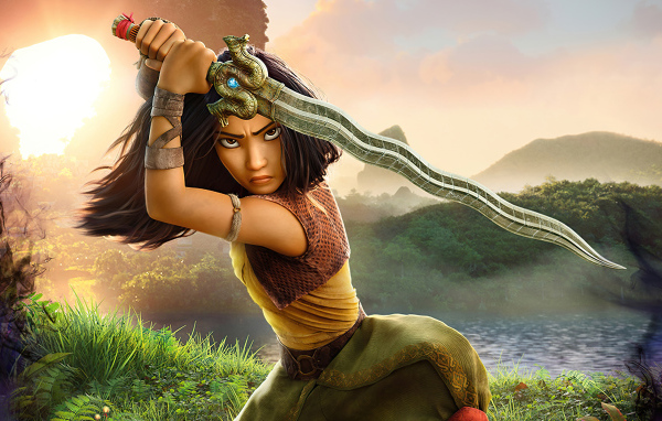 Персонаж Райя из мультфильма Райя и последний дракон, 2021