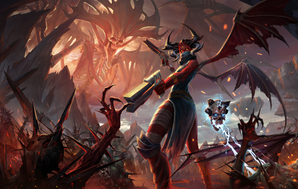 Постер компьютерной игры Metal: Hellsinger, 2021