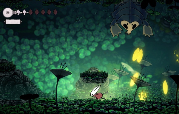 Скриншот компьютерной игры Hollow Knight: Silksong, 2021