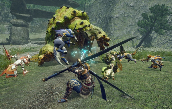 Screenshot of the game Monster Hunter Rise, 2021