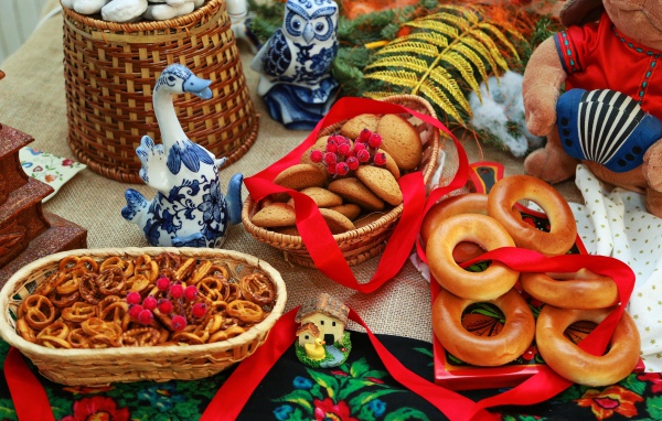 Вкусные угощения на праздник Масленица