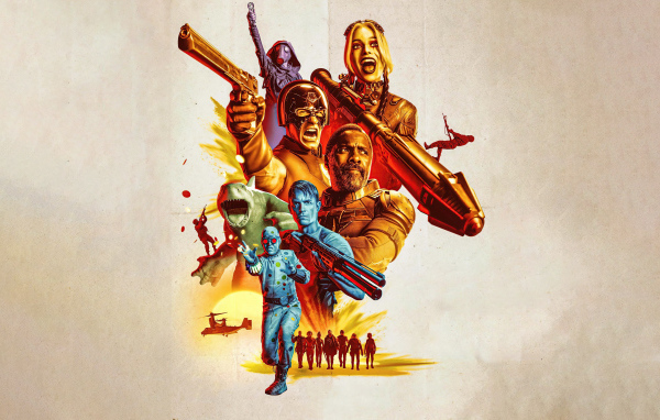 Яркий постер нового фильма  Отряд самоубийц: Миссия навылет, 2021