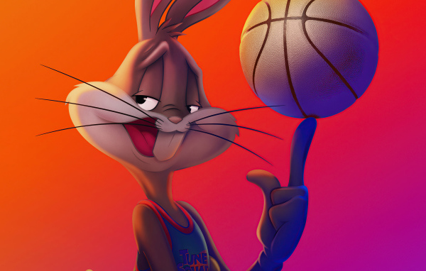 Багз Банни персонаж нового фильма Космический джем. Новое поколение, 2021