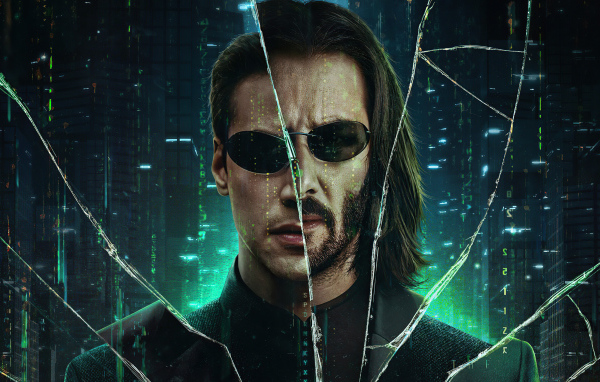 Нео из нового фильма Матрица: Воскрешение, 2021