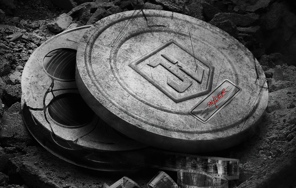 Старая бобина с фильмом Лига справедливости Зака Снайдера, 2021