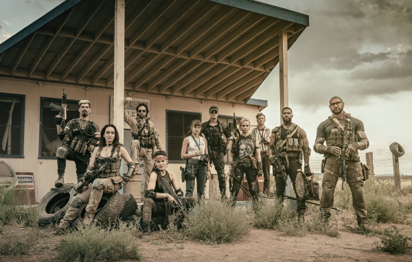 Главные герои фильма Армия мертвецов, 2021