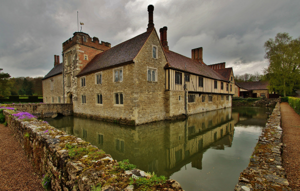 Тюдоровское поместье Ightham Mote в Кенте, Англия