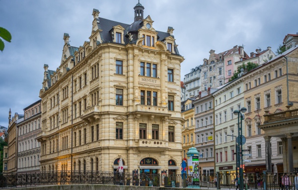 Красивый дом в городе Карловы Вары, Чехия