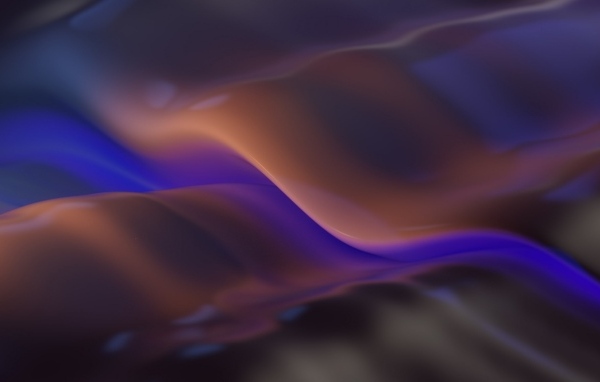 Абстрактные фиолетовые волны
