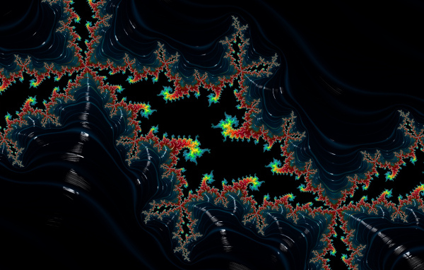 Странный  фрактальный рисунок