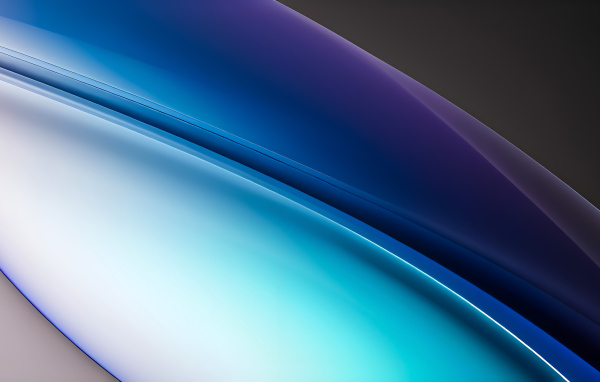 Необычная форма голубых узоров на сером фоне