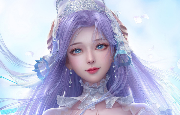 Милая девушка аниме невеста