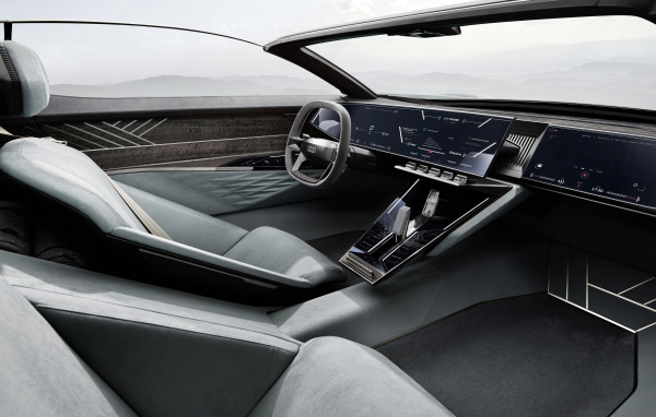 Салон Audi Skysphere Concept 2021 года