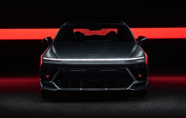 Автомобиль Hyundai Sonata N Line 2024 года вид спереди