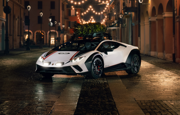 Спорткар Lamborghini Huracán Tecnica в городе