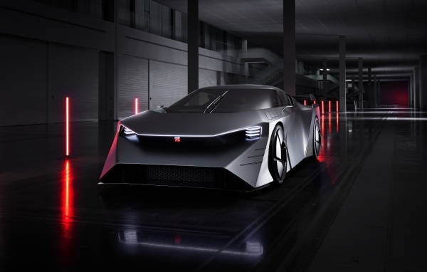 Современный новый автомобиль Nissan Hyper Force