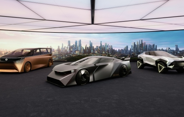 Презентация автомобилей Nissan EVs