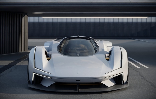 Автомобиль Polestar Synergy 2023 года вид спереди