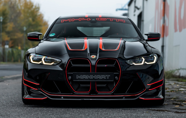 Автомобиль Manhart MH4 GTR II 2022 вид спереди