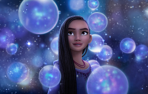 Милая девушка персонаж нового мультфильма Заветное желание, 2023