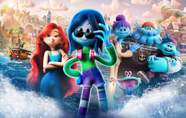 Персонажи нового мультфильма Руби Гильман: Приключения кракена-подростка  2023