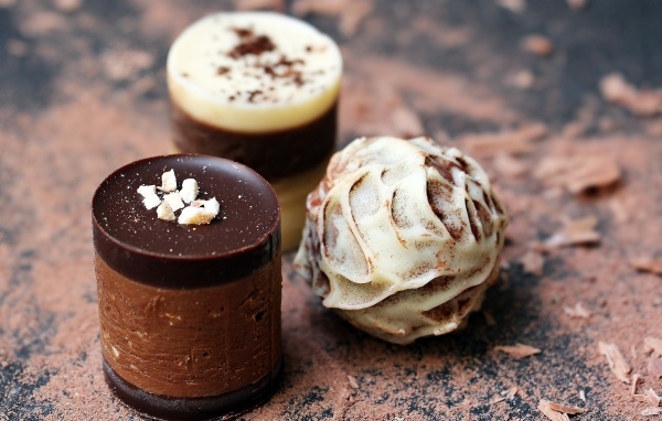 Красивые шоколадные конфеты 