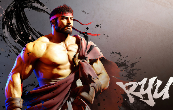 Персонаж Ryu компьютерной игры Street Fighter 6