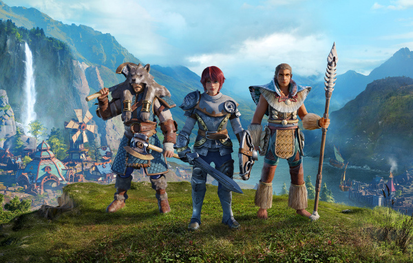 Персонажи компьютерной игры The Settlers