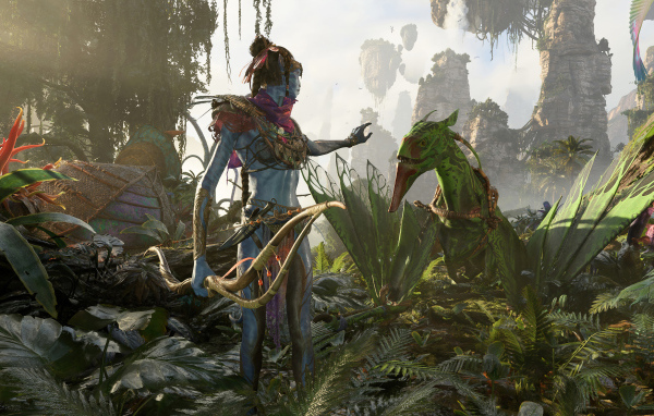 Кадр компьютерной игры Avatar: Frontiers of Pandora