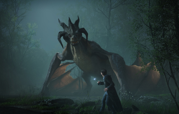 Кадр компьютерной игры Hogwarts Legacy