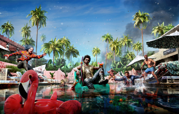 Кадр новой компьютерной игры Dead Island 2