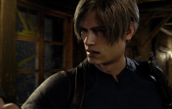 Леон персонаж компьютерной игры Resident Evil 4 remake